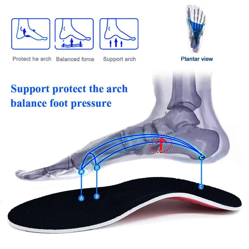 Orthotic Insole Arch Support Flatfoot Orthopedic Insoles For Feet Ease