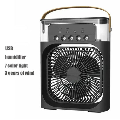 Air Humidifier Cooling USB Fan Water Mist small refrigeration air