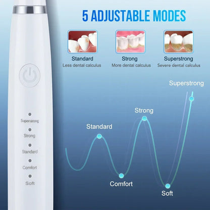 Ultrasonic scaler for teeth cleaning tartar removal plaque removal