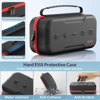 OIVO Large Storage Bag for Switch Portable Carrying Protectiv Case